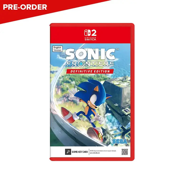 [PRE-ORDER] Nintendo Switch 2 Sonic Frontiers - Definitive Edition (Game Key Card) (ASI)