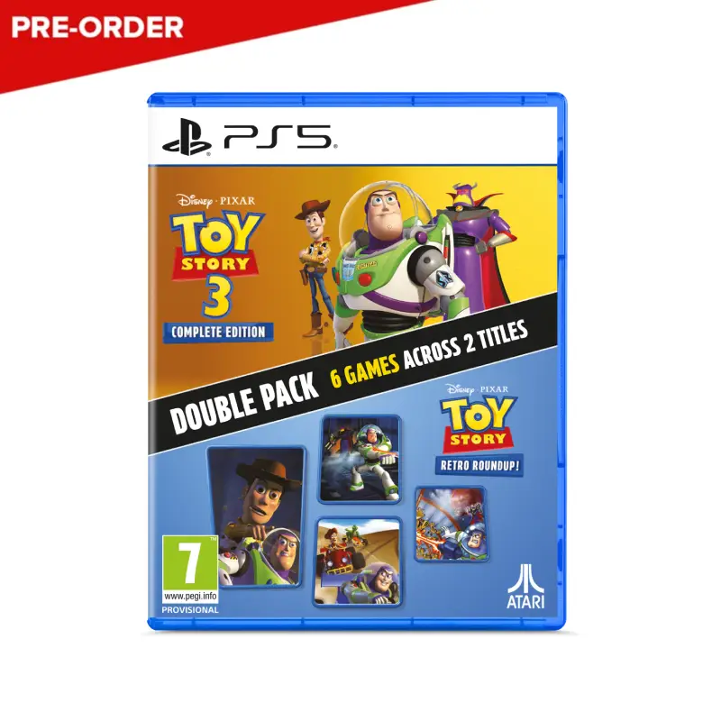 [PRE-ORDER] PlayStation 5 Toy Story: Retro Roundup! + Toy Story 3 Complete Edition Double Pack (EUR)