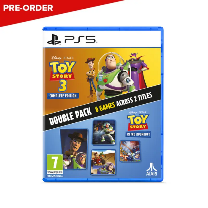[PRE-ORDER] PlayStation 5 Toy Story: Retro Roundup! + Toy Story 3 Complete Edition Double Pack (EUR)