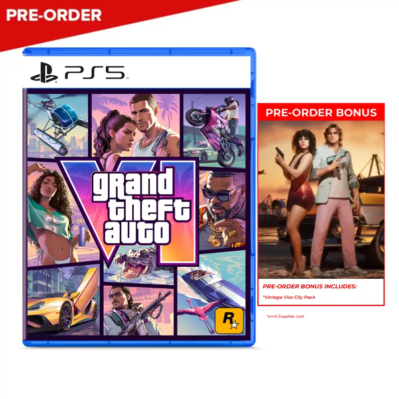 [PRE-ORDER] PlayStation 5 Grand Theft Auto VI [ASI] (Code in the Box)