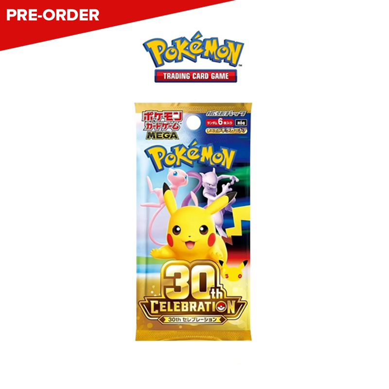 [PRE-ORDER] Pokemon TCG: 30th Celebration (M6a) Booster Pack (JPN)