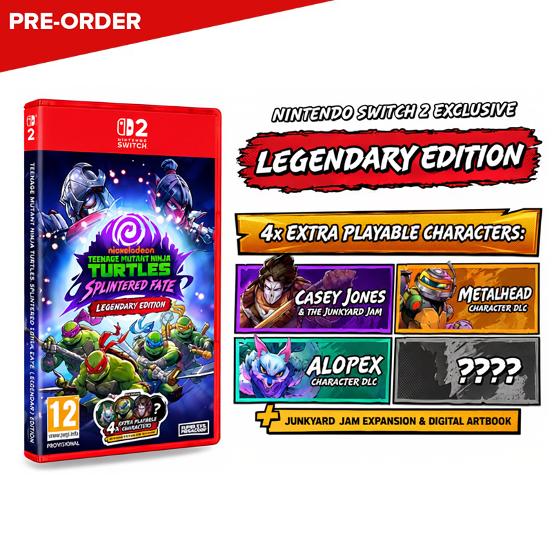 [PRE-ORDER] Nintendo Switch 2 Teenage Mutant Ninja Turtles: Splintered Fate - Legendary Edition (EU)