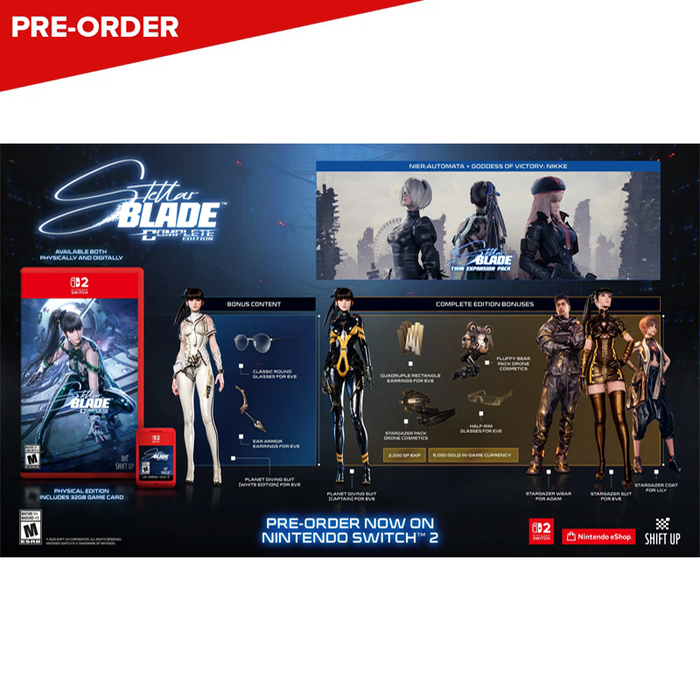 [PRE-ORDER] Nintendo Switch 2 Stellar Blade Complete Edition (EU)