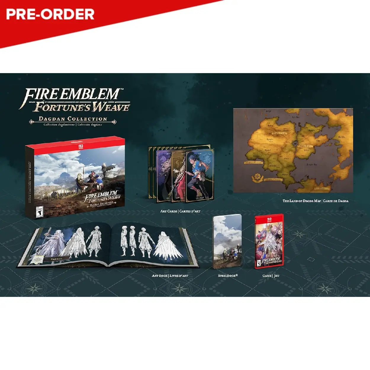 [PRE-ORDER] Nintendo Switch 2 Fire Emblem: Fortune's Weave Dagdan Collection (ASI)