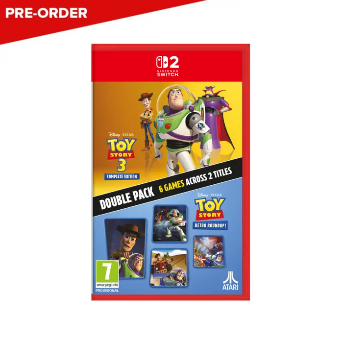 [PRE-ORDER] Nintendo Switch 2 Toy Story: Retro Roundup! + Toy Story 3 Complete Edition Double Pack (EUR)