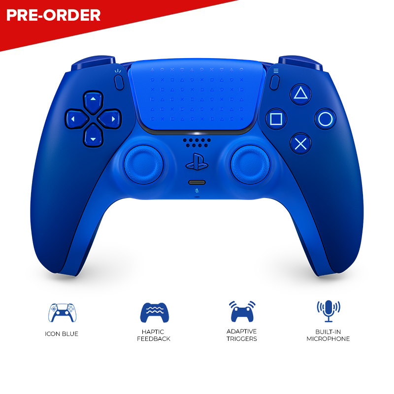 [PRE-ORDER] Sony PlayStation 5 DualSense™ Wireless Controller – Icon Blue Special Edition