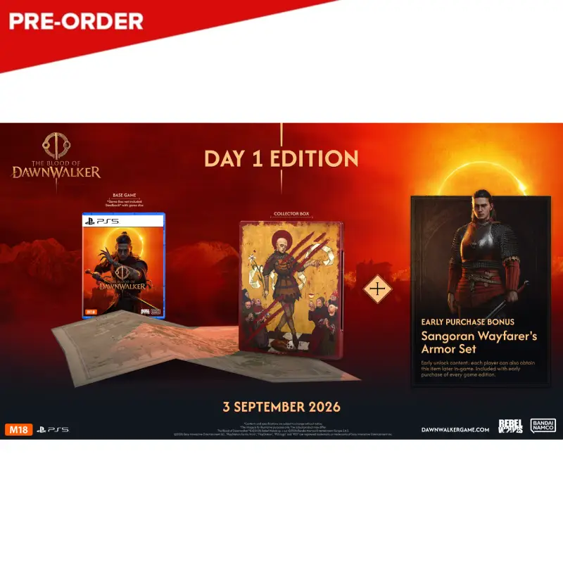 [PRE-ORDER] PlayStation 5 The Blood of Dawnwalker Day 1 Edition (ASI)
