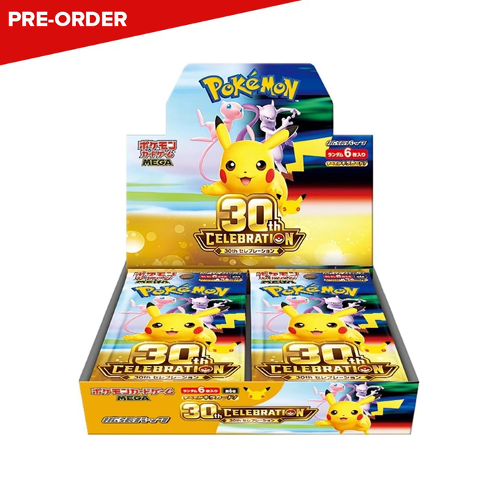 [PRE-ORDER] Pokemon TCG: 30th Celebration (M6a) Booster Box (JPN)