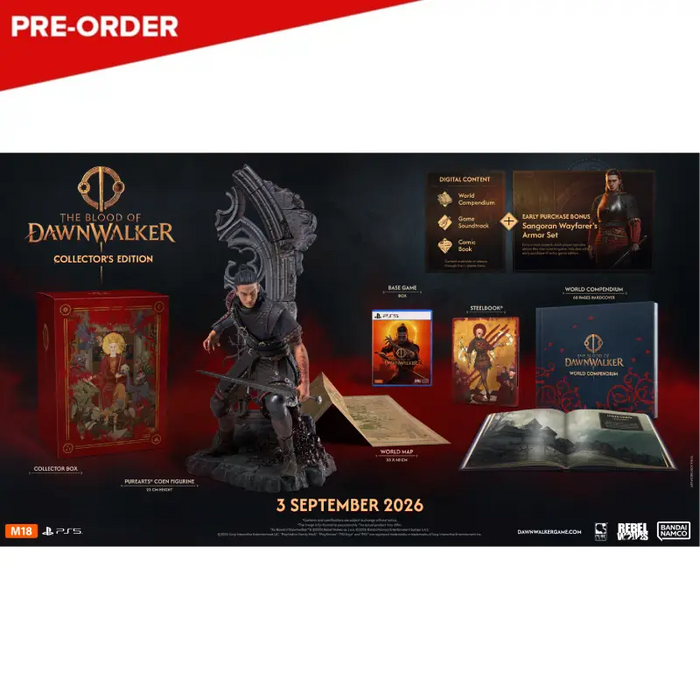 [PRE-ORDER] PlayStation 5 The Blood of Dawnwalker Collector Edition (ASI)
