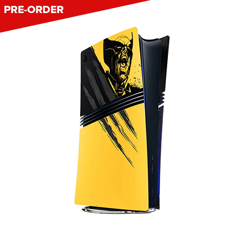 [PRE-ORDER] Sony PlayStation 5 Console Covers – Marvel’s Wolverine Battle Yellow Limited Edition