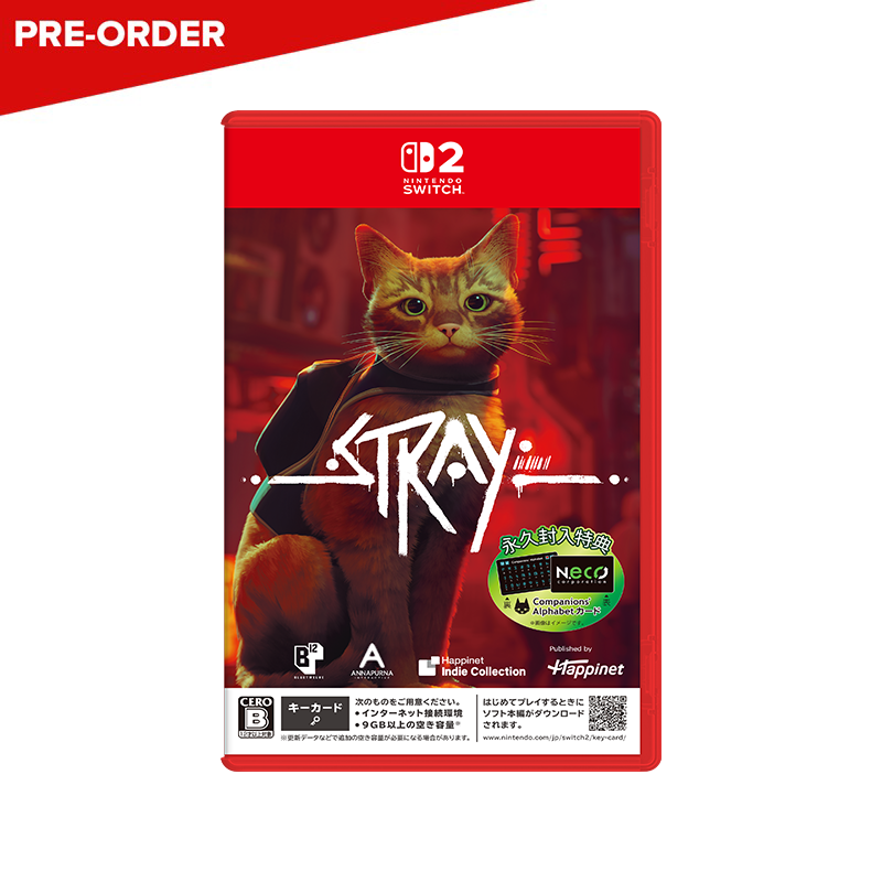 [PRE-ORDER] Nintendo Switch 2 Stray (Game Key Card) (JPN)