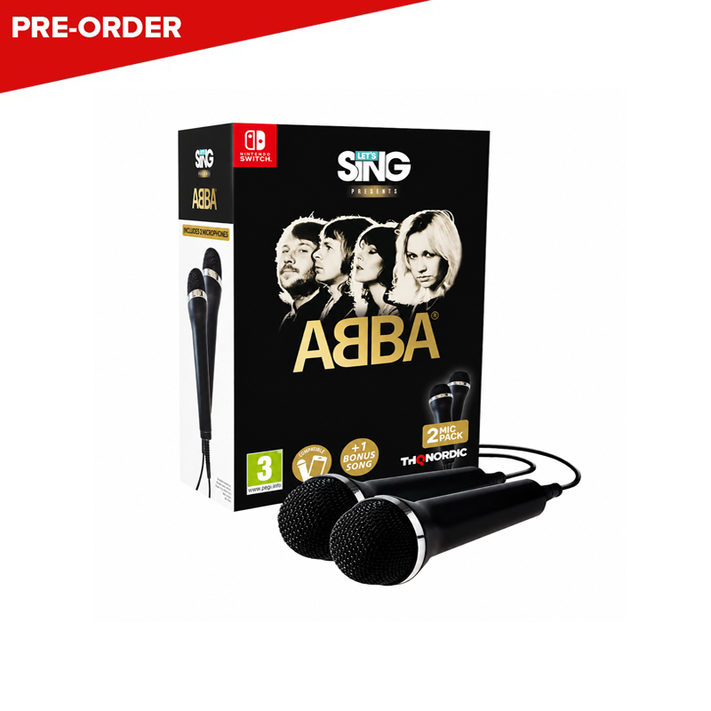 [PRE-ORDER] Nintendo Switch Let's Sing ABBA 2 Mic Bundle [2027 Edition] (EU)