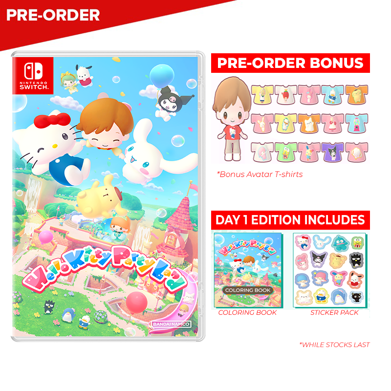 [PRE-ORDER] Nintendo Switch Hello Kitty Party Land - Day 1 Edition (ASI)
