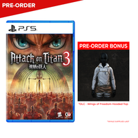 [PRE-ORDER] PlayStation 5 Attack on Titan 3 Standard Edition (ASI)