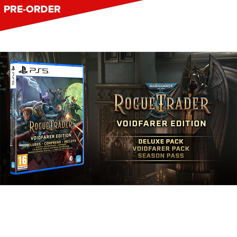 [PRE-ORDER] PlayStation 5 Warhammer 40,000: Rogue Trader - Voidfarer Edition (EU)