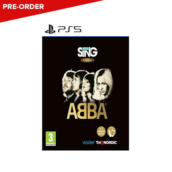 [PRE-ORDER] PlayStation 5 Let's Sing ABBA Game Alone [2027 Edition] (EU)