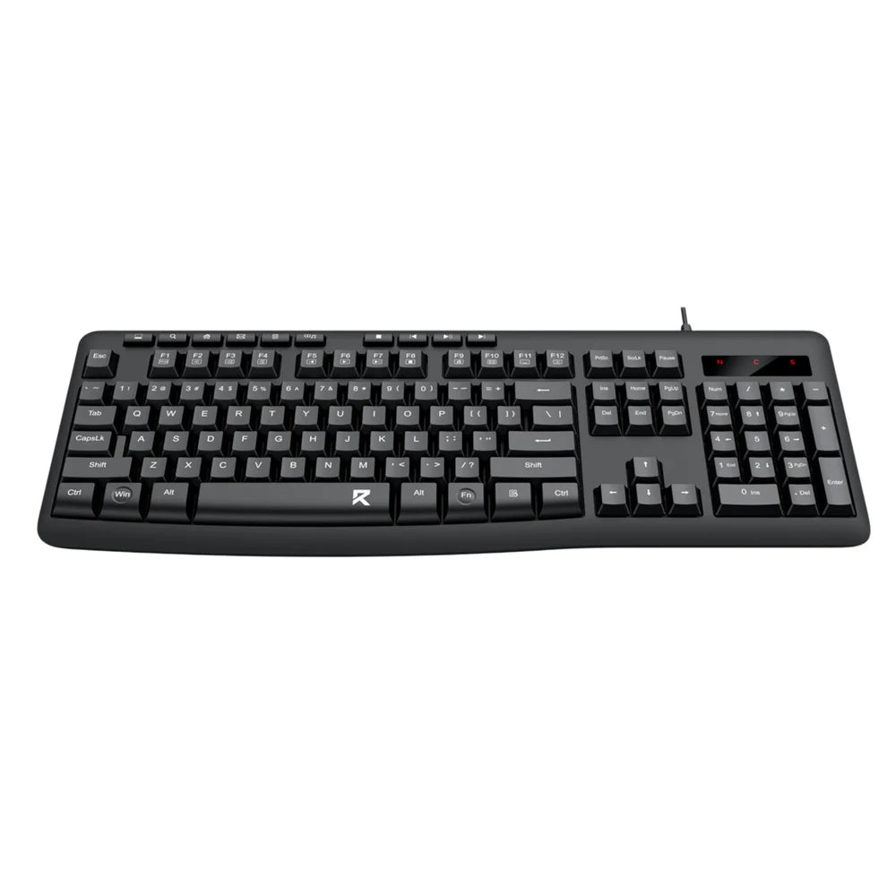 Redragon Wired Office Keyboard Black (BK-7366)