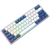 Redragon K717 Alcor RGB 61 Keys 60% QMK/VIA Gasket Mounted Wireless Mechanical Gaming Keyboard