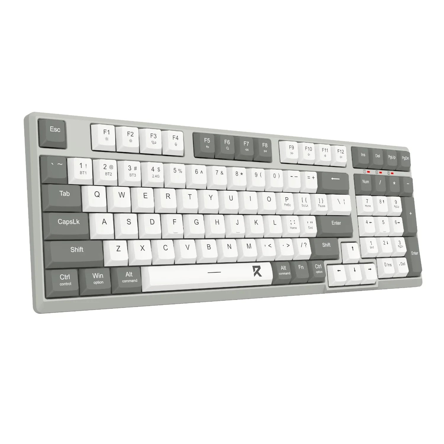 Redragon Scissor Wired Office Keyboard White-Gray (BK-7113)