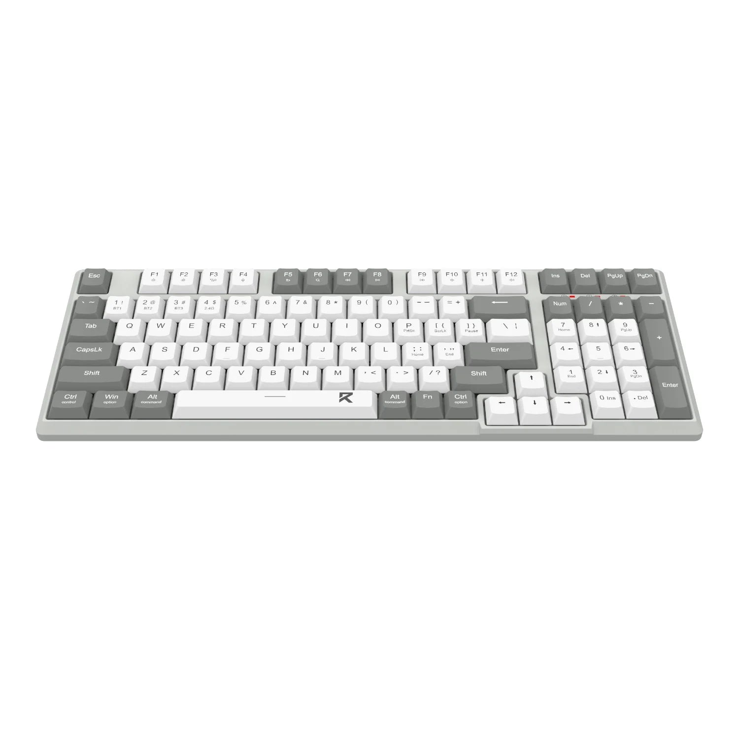 Redragon Scissor Wired Office Keyboard White-Gray (BK-7113)