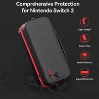 OIVO Carrying Case for Nintendo Switch 2 / Switch OLED (Black/Red) (IV-SW288)