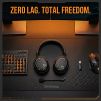 Onikuma GT886 Tr-Mode Gaming Headset Black