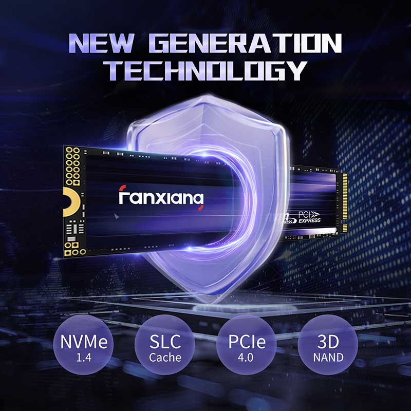 Fanxiang S880 M.2 NVMe SSD PCIe 4.0 7300MB/s