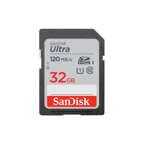 SanDisk Ultra SD Card SDHC SDSDUN4 120MBs 32GB