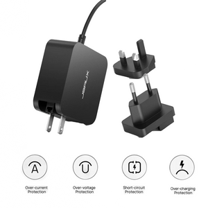 JSAUX 45W USB-C Foldable Charger for Steam Deck/ROG Ally/Legion Go/Switch (CH4504)