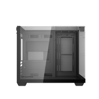 DarkFlash TH285M Luxury M-ATX Triple-sided Tempered Glass PC Case (Black)