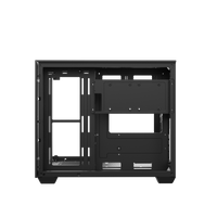 DarkFlash TH285M Luxury M-ATX Triple-sided Tempered Glass PC Case (Black)