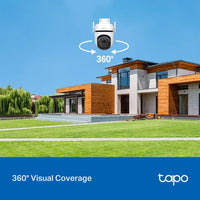 TP-Link Tapo C520WS 2K QHD Outdoor Pan/Tilt Security Wi-Fi Camera CCTV White