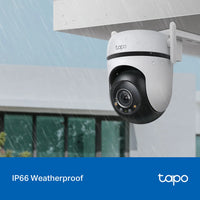 TP-Link Tapo C520WS 2K QHD Outdoor Pan/Tilt Security Wi-Fi Camera CCTV White