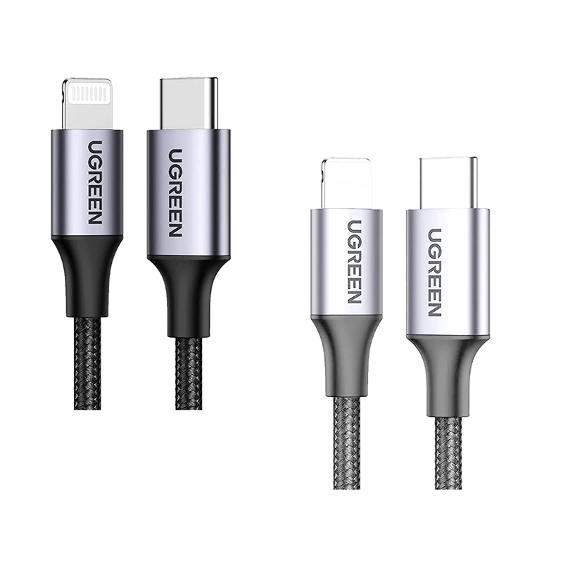 Ugreen Lightning To Type-C 2.0 Male Cable - 2M US304