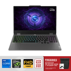 LENOVO LOQ 15IRX9 83DV00QWPH 15.6"FHD i7-13650HX 24GB/512GB SSD RTX 4060 Win11