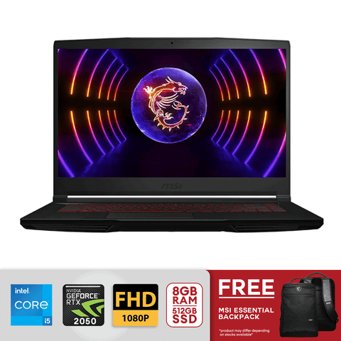 MSI THIN 15 B13UCX-2058PH i5-13420H 15.6" IPS  FHD 8GB/512GB RTX 2050 Win11