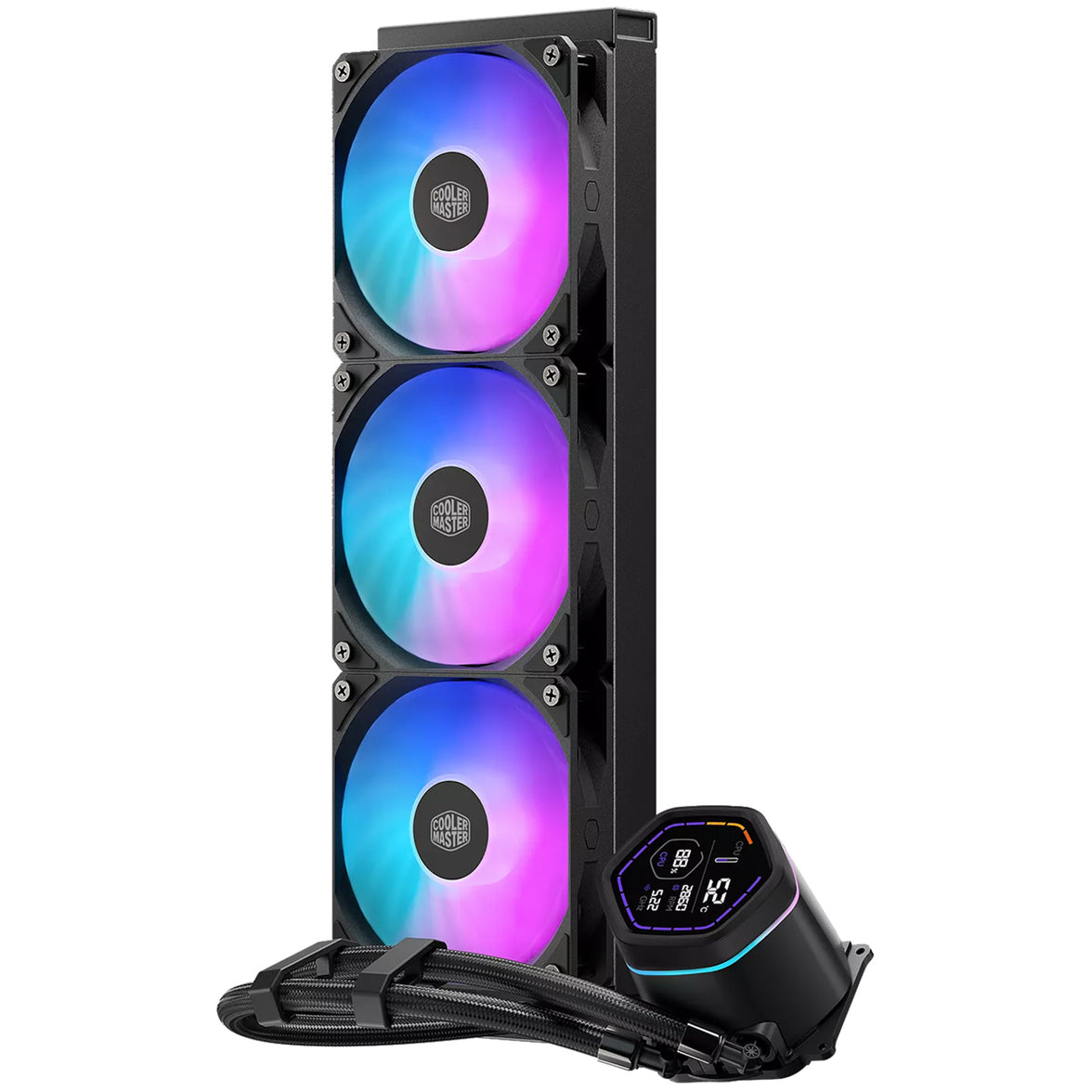 Cooler Master MasterLiquid Core Nex 360 Black ARGB Liquid Cooler (MLX-D36M-A18PA-RD)
