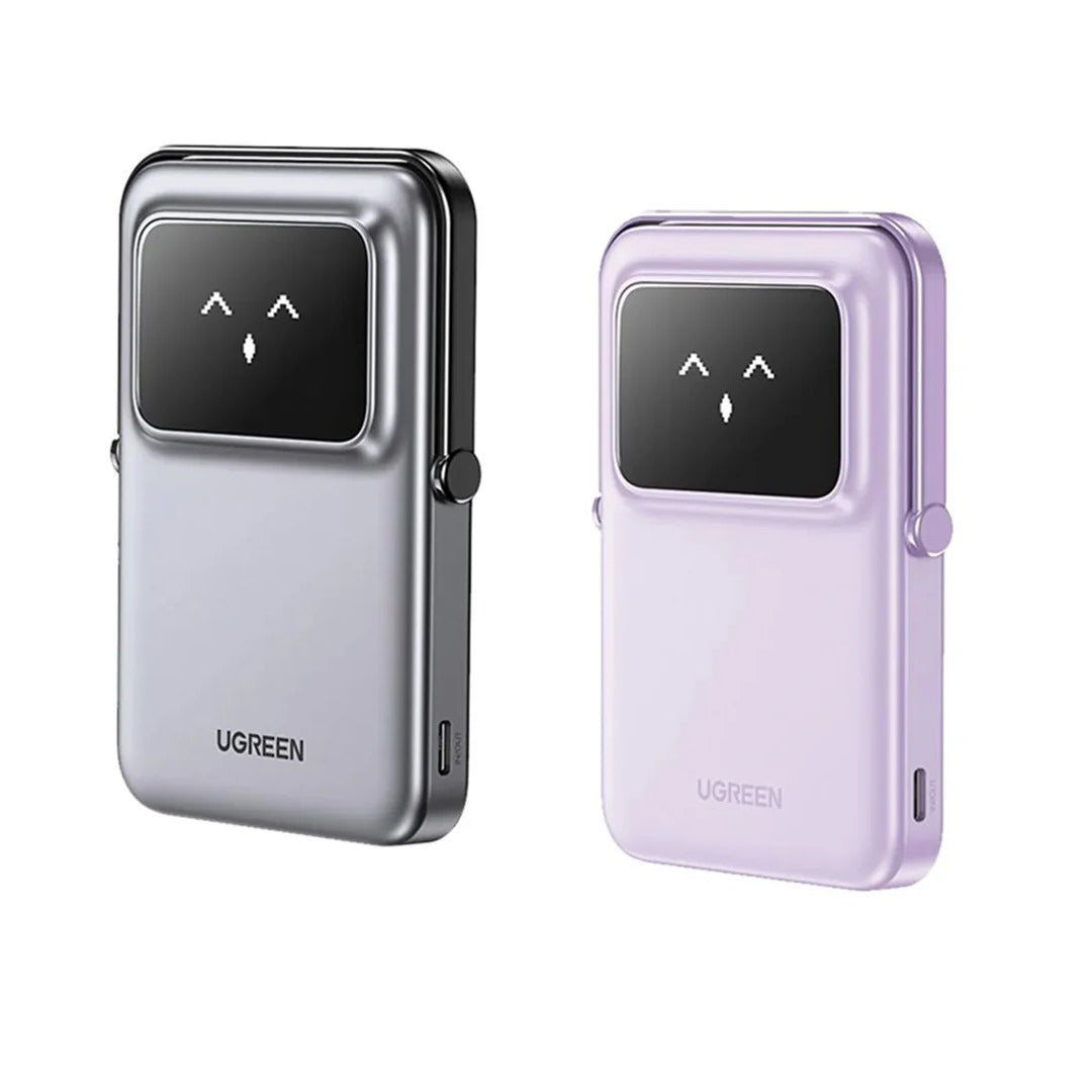 UGREEN Uno 10000mAh Mini Magnetic Wireless 20W Power Bank with Built-in Stand