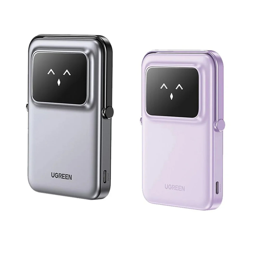 UGREEN Uno 10000mAh Mini Magnetic Wireless 20W Power Bank with Built-in Stand