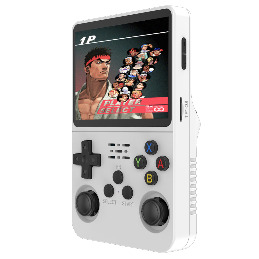 Retro Box Console Handheld Video Game Console (Linux System) 3.5 Inch IPS Screen Portable Pocket Video Player 64GB built in 15,000 Games