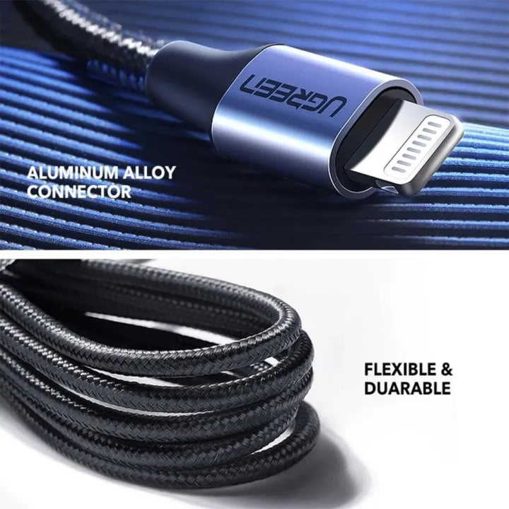 Ugreen Lightning To Type-C 2.0 Male Cable - 2M US304