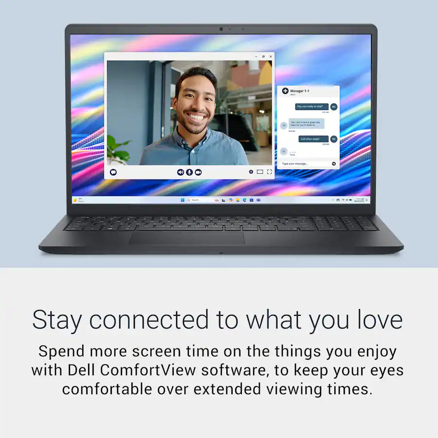 Dell 15.6" 2K Touchscreen Intel Core i5 1334U 8GB DDR5 RAM / 512GB SSD Intel UHD Graphics Win 11 Carbon Black LDC15250-5434BLK-PUS