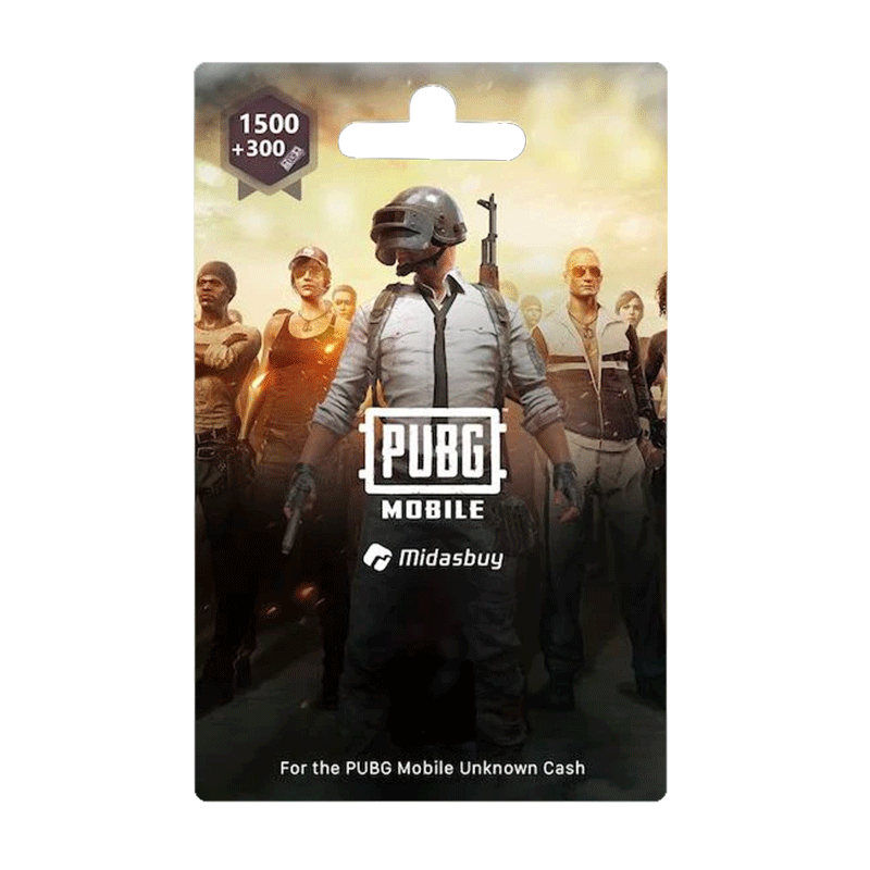 PUBG MOBILE - 1500 + 300 UC 25$