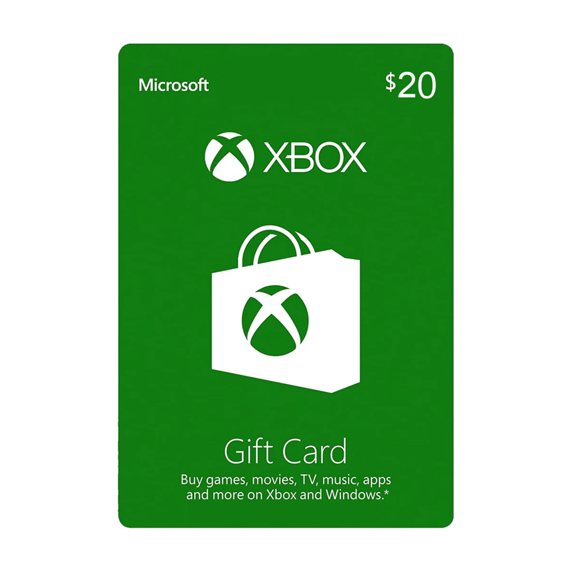 Xbox Live Digital Gift Code 20$