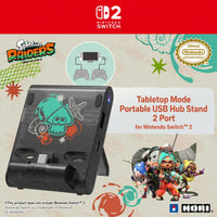 Hori Dual USB PlayStand for Nintendo Switch 2 (Splatoon Raiders) (NSX-242A)