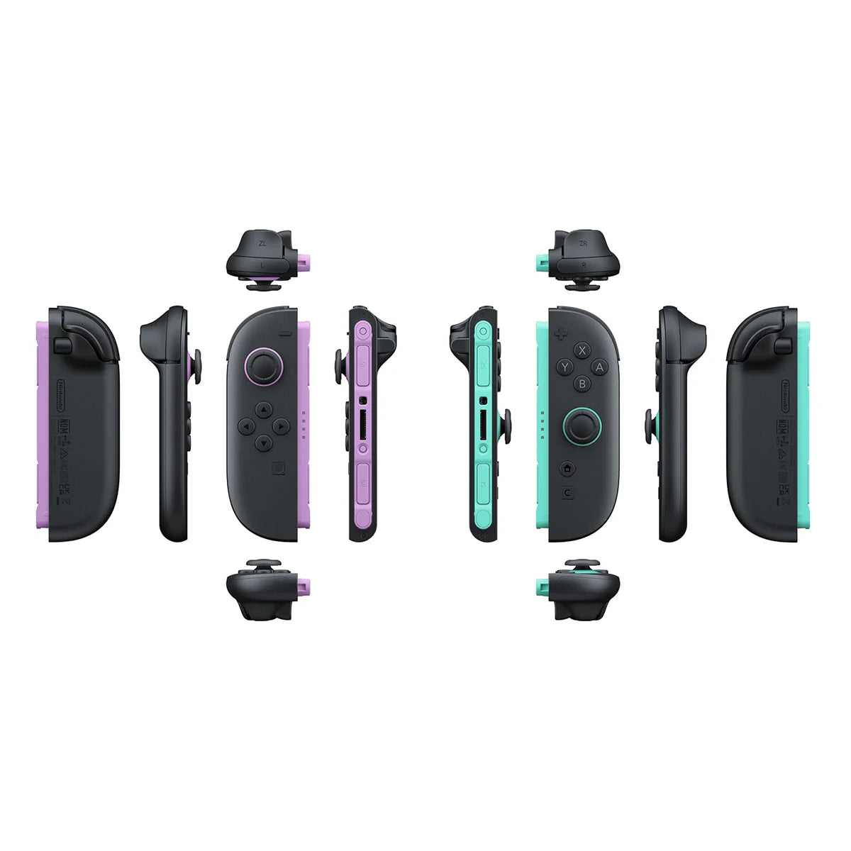Nintendo Switch 2 Joycon (L/R) Light Purple/Light Green