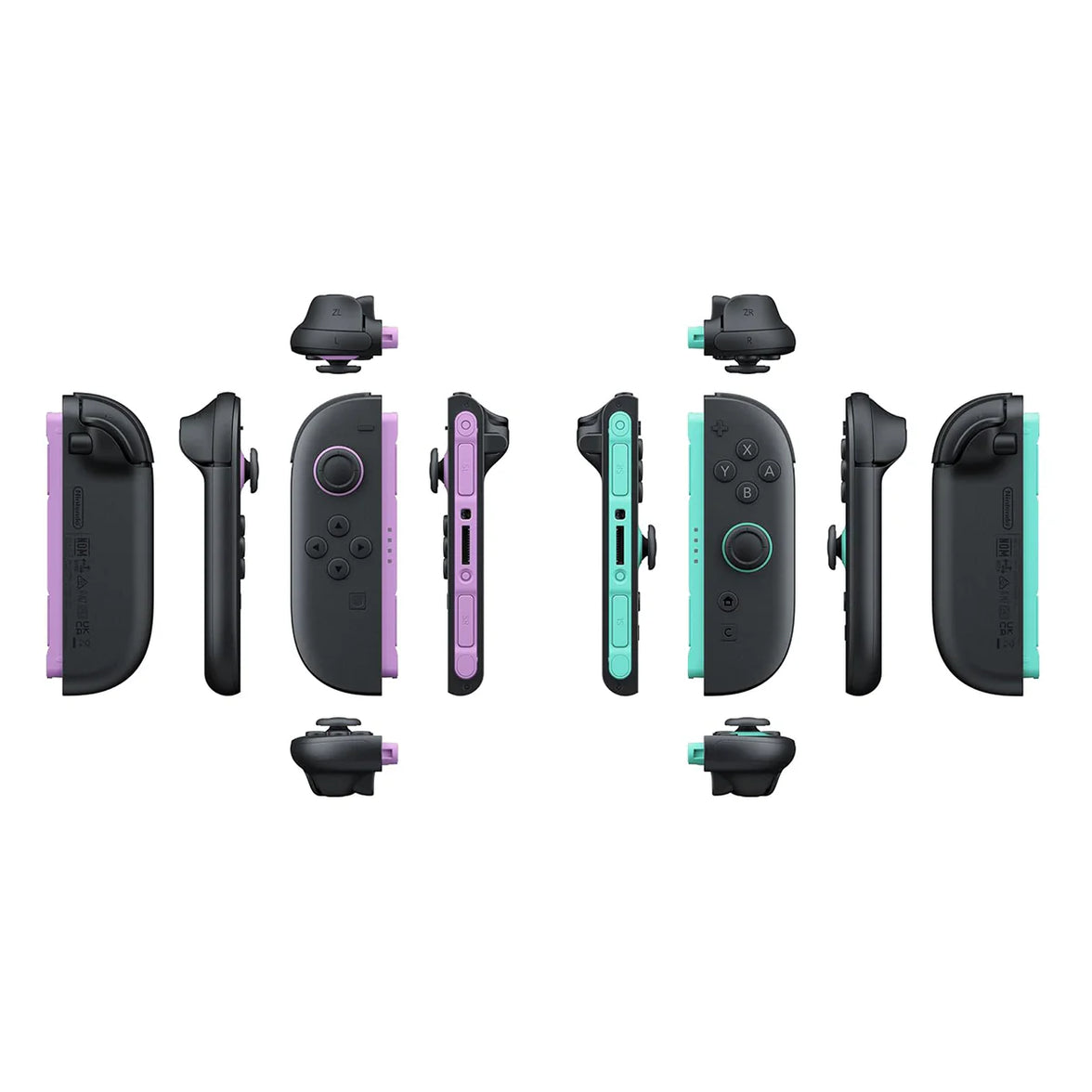 Nintendo Switch 2 Joycon (L/R) Light Purple/Light Green