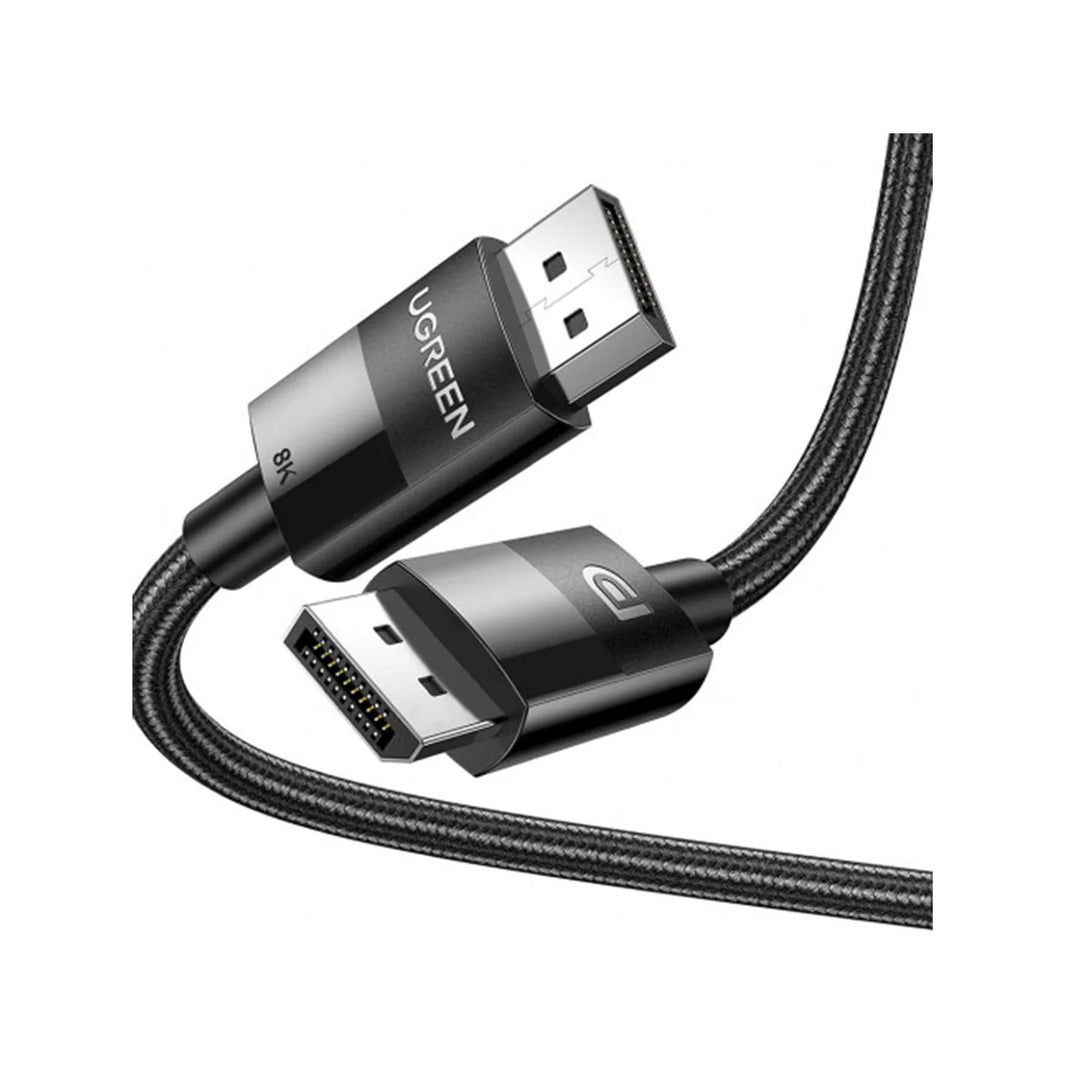 UGREEN DP 1.4 Male To Male Cable - 1.5m (Black) (DP114/80391)