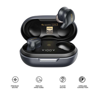 TOZO TWS Earbuds Golden X1 Hybrid ANC Hi Res LDAC IPX6 Wireless Charging 32Hr Playtime