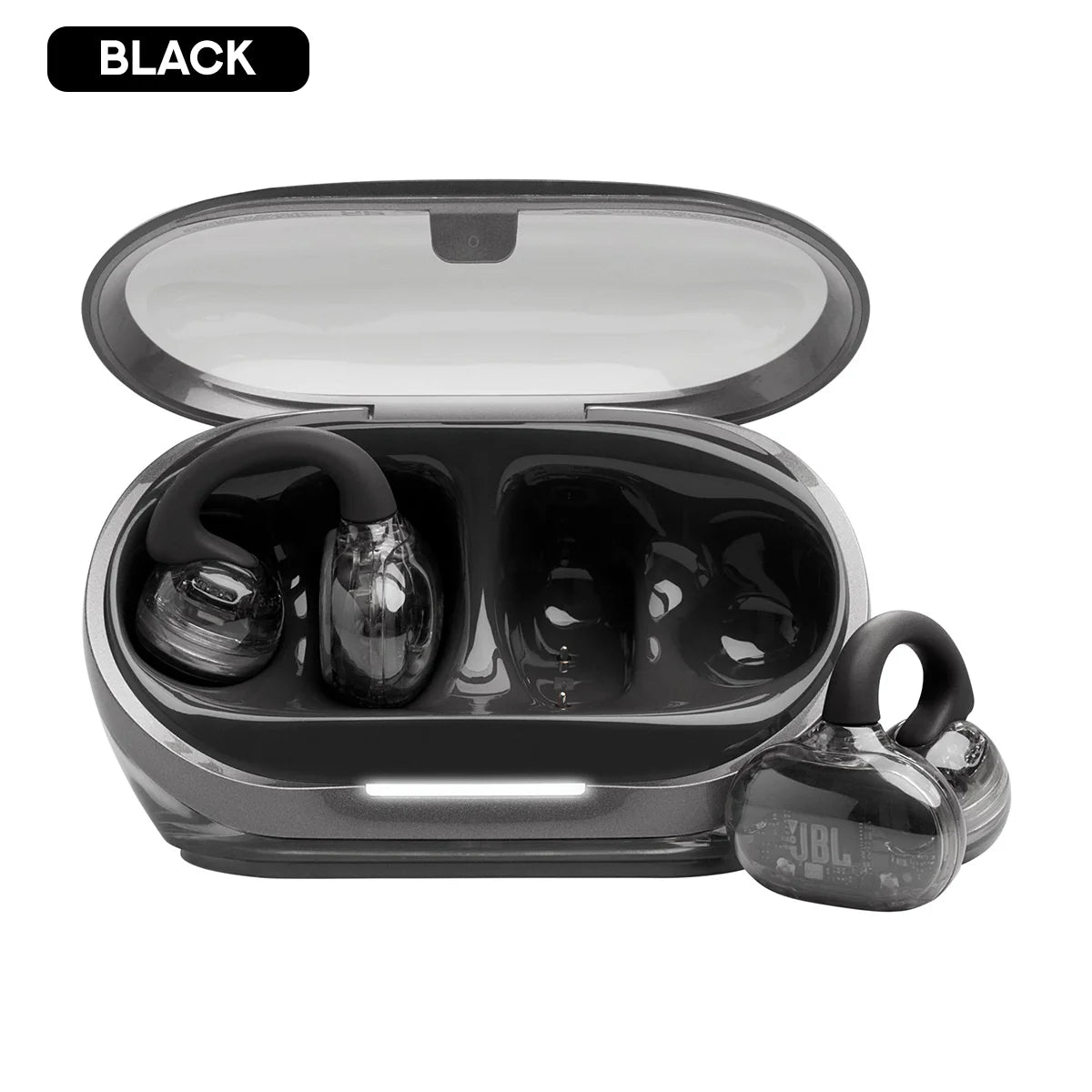 JBL Soundgear Clips Open-ear Headphones Earbuds with Enhanced Bass